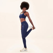 Carica l'immagine nel visualizzatore di Gallery, Image 02: Uv Line Fitness Bas Legging Fit Aspen Navy Blue Upf50+
