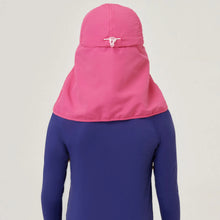 Carica l'immagine nel visualizzatore di Gallery, Model Back: Uv Line Casquette Legionario Teens Pink Upf50+
