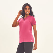 Carica l'immagine nel visualizzatore di Gallery, Image 02: Uv Line Fitness Haut T-Shirt Sport Fit Fuchsia Upf50+
