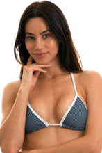 Carica l'immagine nel visualizzatore di Gallery, Gallery: Rio De Sol Haut Top Tri Micro Poa White
