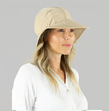 Carica l'immagine nel visualizzatore di Gallery, Image 04: Uv Line Chapeau Souple/Capeline San Remo Areia Offwhite Upf50+
