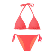 Carica l'immagine nel visualizzatore di Gallery, Product Front: Rio De Sol Ensemble Set Malibu-Folia Tri-Inv Lacinho
