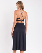 Carica l'immagine nel visualizzatore di Gallery, Image 05: Rio De Sol Jupe De Page Nero Long-Skirt-Knot

