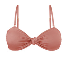 Carica l'immagine nel visualizzatore di Gallery, Product Front: Rio De Sol Haut Top Shimmer-Copper Bandeau-Joy
