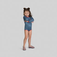 Carica l'immagine nel visualizzatore di Gallery, Image 03: Uv Line Maillot De Bain Bébé Macaquinho Baby Listras Upf50+

