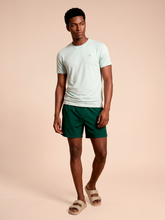 Carica l'immagine nel visualizzatore di Gallery, Model Front: Uv Line T-Shirt Pour Homme T-Shirt Uvpro Masc Light Green Upf50+
