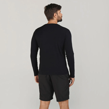 Carica l'immagine nel visualizzatore di Gallery, Model Back: Uv Line Fitness Haut Sport Fit Ml Preto Msc
