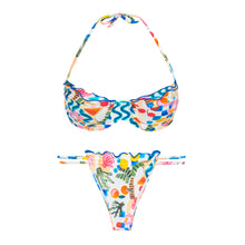 Carica l'immagine nel visualizzatore di Gallery, Product Front: Rio De Sol Ensemble Set Al-Mare Balconet-Frufru Pipa-Frufru
