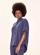 Carica l'immagine nel visualizzatore di Gallery, Gallery: Uv Line Chemise Shirt Copa Navy Blue Upf50+
