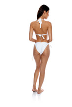 Carica l'immagine nel visualizzatore di Gallery, Model Back: Luli Fama Bas Bottom Halter Full White
