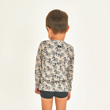Carica l'immagine nel visualizzatore di Gallery, Model Back: Uv Line T-Shirt Longsleeve Baby Zebra Upf50+
