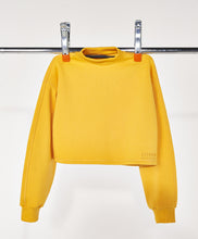 Carica l'immagine nel visualizzatore di Gallery, Image 05: Alto Giro Fitness Haut Cropped M3Cbs Gola Alta Amarelo Amber
