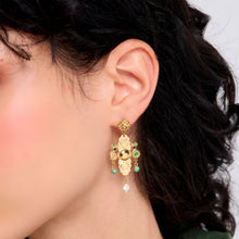 Carica l'immagine nel visualizzatore di Gallery, Image 02: Hipanema Boucles D'oreille Earrings Santo Gold Hipanema
