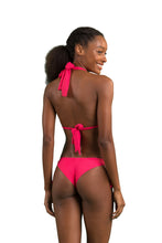 Carica l'immagine nel visualizzatore di Gallery, Model Back: Rio De Sol Haut Top Dots-Virtual-Pink Mel
