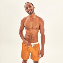 Carica l'immagine nel visualizzatore di Gallery, Gallery: Uv Line Bermuda / Short Pour Homme Shorts Boxer Ocre Upf50+
