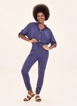 Carica l'immagine nel visualizzatore di Gallery, Image 05: Uv Line Pantalon De Plage Pants Fem Basic Navy Blue Upf50+
