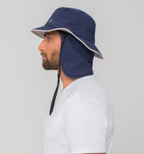 Carica l'immagine nel visualizzatore di Gallery, Image 02: Uv Line Chapeau Legionnaire Chapeu Kansas Nac Marinho/Cinza
