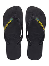 Carica l'immagine nel visualizzatore di Gallery, Product Front: Havaianas Tongs Brasil Logo Black
