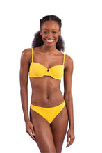 Carica l'immagine nel visualizzatore di Gallery, Model Front: Rio De Sol Ensemble Set Malibu-Yellow Balconet Essential-Comfy
