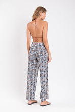 Carica l'immagine nel visualizzatore di Gallery, Model Back: Rio De Sol Pantalon De Plage Ikat Wide Pants
