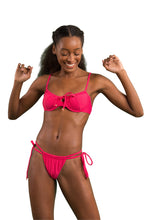 Carica l'immagine nel visualizzatore di Gallery, Image 04: Rio De Sol Haut Top Dots-Virtual-Pink Balconet-Tie
