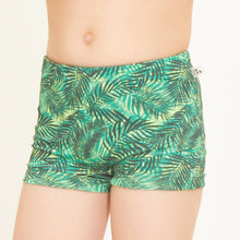 Carica l'immagine nel visualizzatore di Gallery, Image 04: Uv Line Maillot De Bain Garçon Swim Trunks Kids Leaves Upf50+
