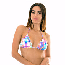 Carica l'immagine nel visualizzatore di Gallery, Model Front: Rio De Sol Haut Soutien Plaid Frufru
