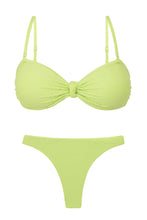 Carica l'immagine nel visualizzatore di Gallery, Product Front: Rio De Sol Ensemble Set Bora-Citrus Bandeau-Joy Leblon-Fio
