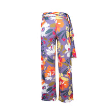 Carica l'immagine nel visualizzatore di Gallery, Product Back: Rio De Sol Pantalon De Plage Garden-Flower Pants Knot
