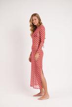 Carica l'immagine nel visualizzatore di Gallery, Image 04: Rio De Sol Vêtement De Plage Floral-Scales Dress Lucy
