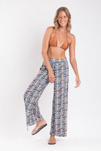 Carica l'immagine nel visualizzatore di Gallery, Image 06: Rio De Sol Pantalon De Plage Ikat Wide Pants
