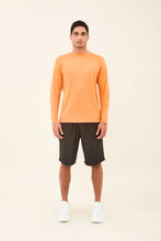 Carica l'immagine nel visualizzatore di Gallery, Model Front: Uv Line T-Shirt Longsleeve Uvpro Masc Orange Upf50+
