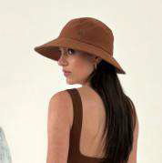 Carica l'immagine nel visualizzatore di Gallery, Product Front: Uv Line Chapeau Souple/Capeline Lyon Conhaque Upf50+
