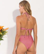 Carica l'immagine nel visualizzatore di Gallery, Image 06: Rio De Sol Ensemble Set Shimmer-Confetti Twist Belted-High-Waist
