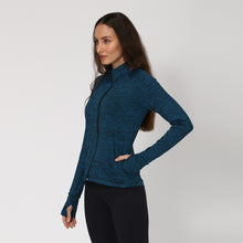 Carica l'immagine nel visualizzatore di Gallery, Image 02: Uv Line Fitness Haut Casaco Newfit Petroleo Upf50+
