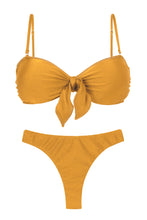 Carica l'immagine nel visualizzatore di Gallery, Product Front: Rio De Sol Ensemble Set Damasco Bandeau-No Nice-Fio
