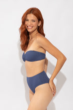 Carica l'immagine nel visualizzatore di Gallery, Image 03: Rio De Sol Bas Bottom Carmel-Blue Hotpants
