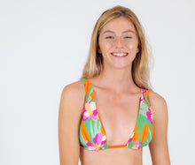 Carica l'immagine nel visualizzatore di Gallery, Gallery: Rio De Sol Haut Top Green-Bloom Halter-Double
