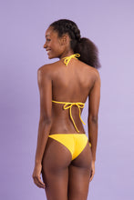 Carica l'immagine nel visualizzatore di Gallery, Image 12: Rio De Sol Ensemble Set Malibu-Yellow Tri-Inv Cheeky-Tie
