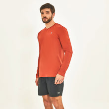 Carica l'immagine nel visualizzatore di Gallery, Image 02: Uv Line T-Shirt Longsleeve Sport Fit Ferrugem Upf50+
