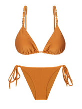 Carica l'immagine nel visualizzatore di Gallery, Product Front: Rio De Sol Ensemble Set Shimmer-Nocciola Lia-Noa Lacinho
