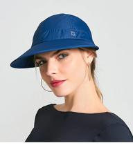 Carica l'immagine nel visualizzatore di Gallery, Image 04: Uv Line Casquette Visor Nice Fem Navy Blue Upf50+
