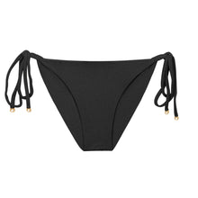 Carica l'immagine nel visualizzatore di Gallery, Product Front: Rio De Sol Bas Bottom Malibu-Black Cheeky-Tie
