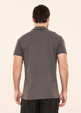 Carica l'immagine nel visualizzatore di Gallery, Model Back: Uv Line T-Shirt Pour Homme T-Shirt Masc Polo Lead Upf50+
