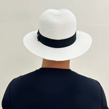 Carica l'immagine nel visualizzatore di Gallery, Image 07: Uv Line Chapeau Panama Hat Shanghai Imp Uni White Black Upf50+
