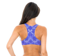 Carica l'immagine nel visualizzatore di Gallery, Model Back: Rio De Sol Haut Soutien Bluejean Sporty
