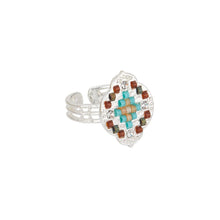 Carica l'immagine nel visualizzatore di Gallery, Product Back: Hipanema Bague Ring Fana Silver Hipanema
