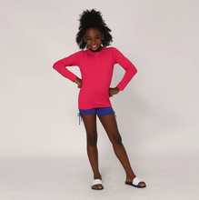 Carica l&#39;immagine nel visualizzatore di Gallery, Camiseta Kids Uvpro ML Pink UPF50+
