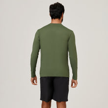 Carica l'immagine nel visualizzatore di Gallery, Model Back: Uv Line T-Shirt Longsleeve Uvpro Verde Militar Upf50+

