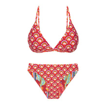 Carica l'immagine nel visualizzatore di Gallery, Product Front: Rio De Sol Ensemble Set Floral-Scales Tri-Fixo Essential-Comfy
